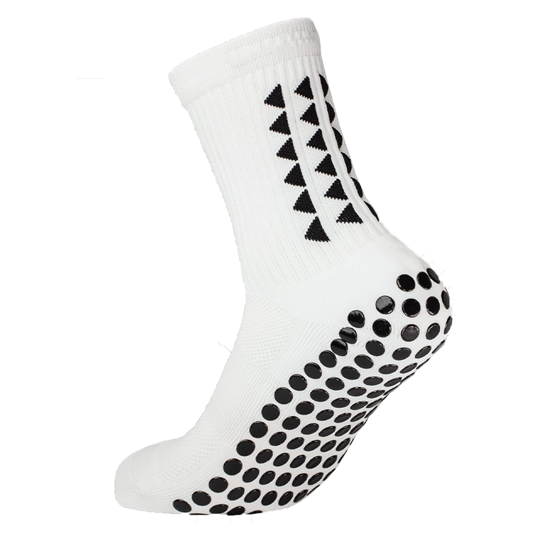 Pure White Grip Socks for Kids: Embrace Elegance and Safety with Every Move