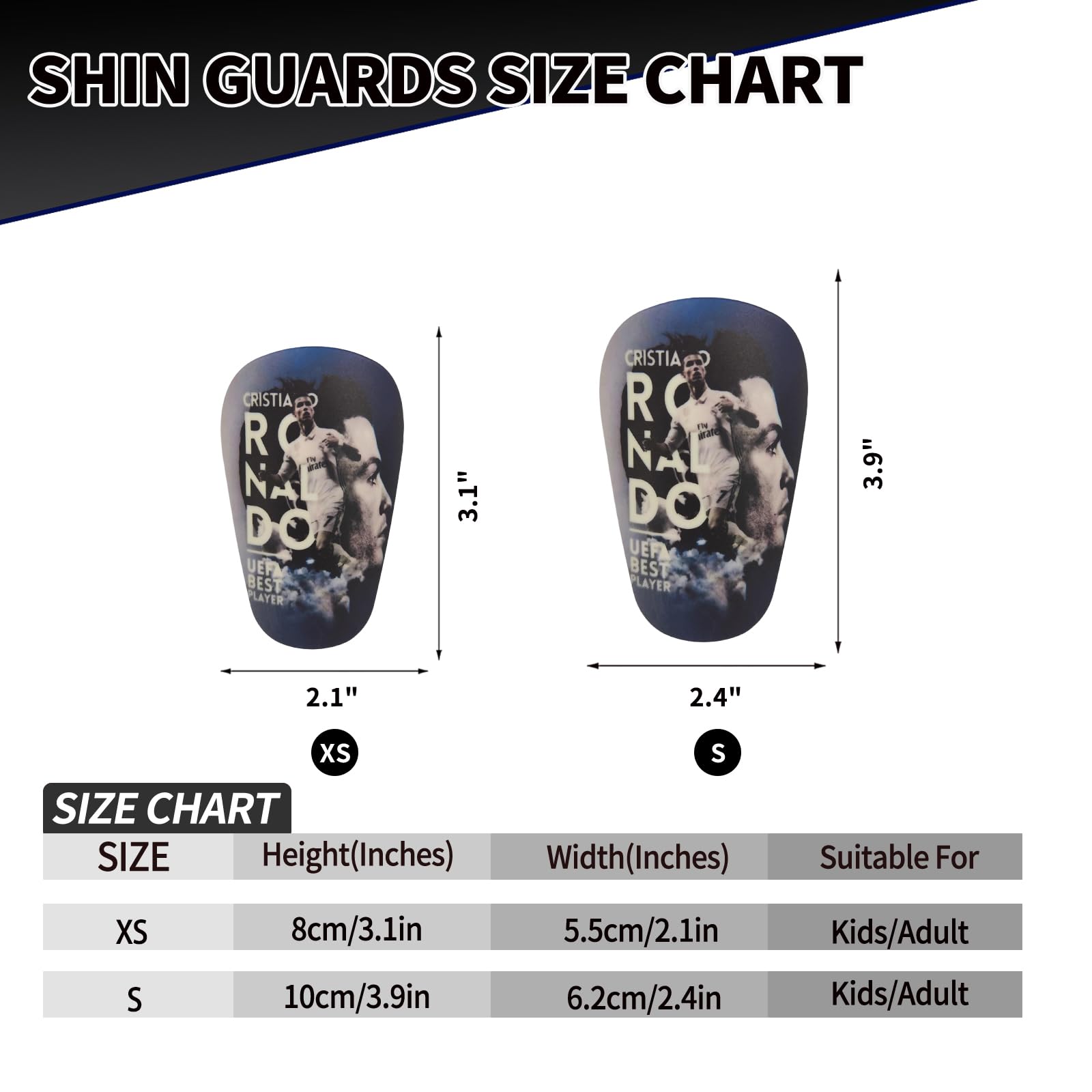 Customizable Mini Soccer Shin Pads for Unmatched Comfort and ProtectionXS 8X5.5CM